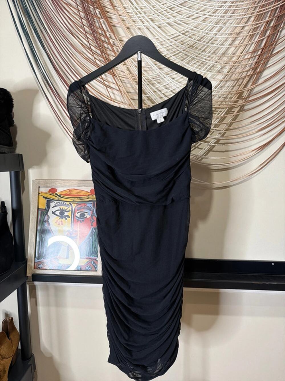 Jessica Simpson LBD back zipper EUC 8 2496